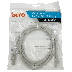 Патч-корд Buro Basic UTP 4 пары cat6 CCA molded 2м серый RJ-45 (m)-RJ-45 (m), фото3