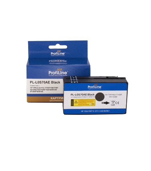 Картридж струйный совместимый ProfiLine PL-L0S70AE №953XL для HP OfficeJet Pro 8710/8715/8720/8730/8210/8725 Black PL