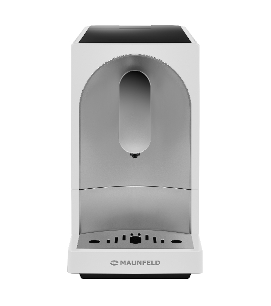 Кофемашина автоматическая Maunfeld MF-A8021CWH белый, исп. кофе - зерновой, 1.1 л, 1470 Вт, 19 бар