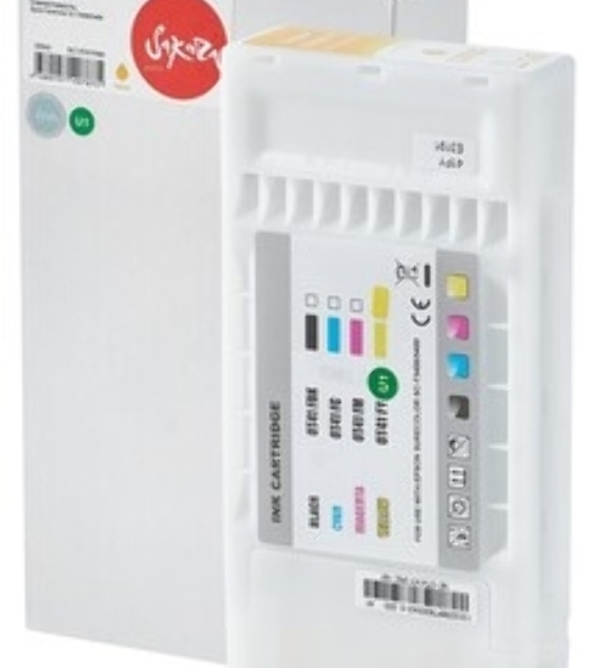 Картридж струйный Sakura C13T41F440 (T41F4 Y) для Epson, желтый, 350 мл.