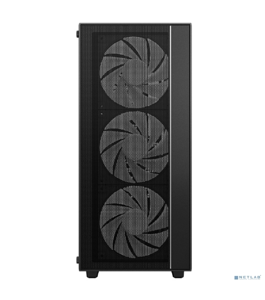 Компьютерный корпус Deepcool MATREXX 55 MESH V4 без БП, боковое окно (закаленное стекло), 3xARGB LED 140мм вентилятора спереди, 1xARGB LED 120мм вентилятор сзади, черный, ATX