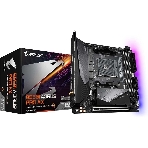 Материнская плата Gigabyte B550I AORUS PRO AX, AM4, AMD B550, 2xDDR4, 4xSATA, 2xM.2, 1xPCIe 4.0 x16, 2xHDMI, 1xDP, 1x 2.5Gb LAN, 1xUSB-C 3.2 Gen 2, 4xUSB-A 3.2 Gen 1, 3x3.5 мм, 7.1, Mini-ITX, фото5