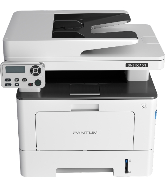 МФУ лазерное Pantum BM5100ADN, A4, ч/б, печ. до 40 стр/мин., скан. до 24 стр/мин., 1200 x 1200 dpi, USB, RJ-45, проектная модель