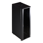 Шкаф 19' Business, 32U 600x800, черный, передняя дверь стекло, задняя дверь распашная металл, фото3