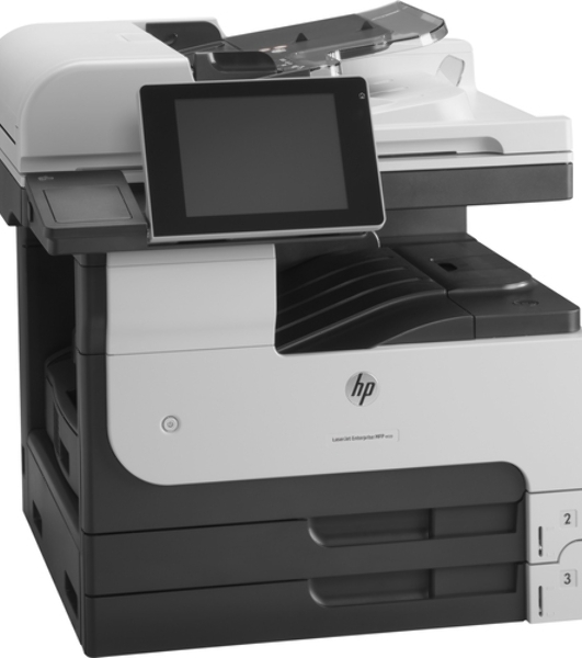 МФУ лазерное HP LaserJet Enterprise MFP M725dn (CF066A), A3, ч/б, печ. до 41 стр/мин., скан. до 50 стр/мин., 1200 x 1200 dpi (печать) 600x600dpi (скан.), USB, RJ-45, Air Print