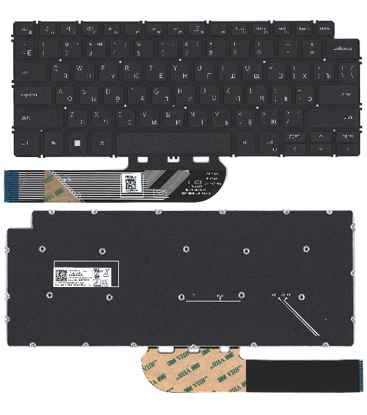 Клавиатура для ноутбука Dell 14-5390 черная