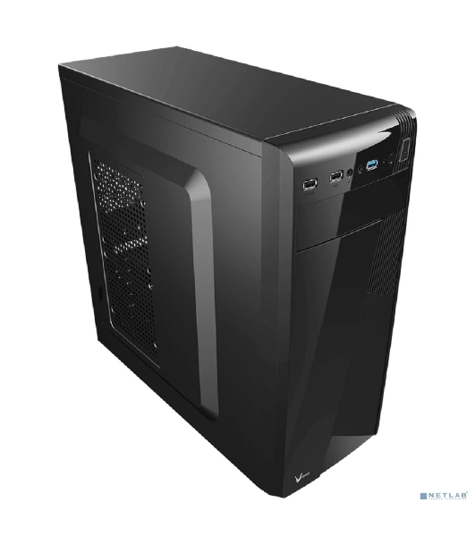 Компьютерный корпус Aerocool/Formula CS-1101 черный без БП ATX 2x120мм 1x140мм 2xUSB 2.0 1xUSB 3.0 audio