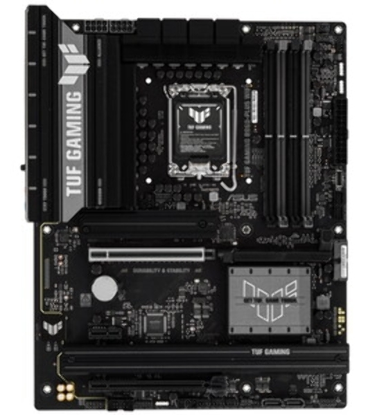 Материнская плата ASUS TUF GAMING B860-PLUS WIFI, LGA 1851, Intel B860, 4xDDR5, 4xSATA, 3xM.2, 1xPCIe 5.0 x16, 1xPCIe 4.0 x16, 1xDP, 1xHDMI, 1x 2.5Gb LAN, 1xUSB 20Gbps, 2xUSB 10Gbps, 3xUSB 5Gbps, 2xUSB 2.0, 5x3.5 мм, 7.1, ATX