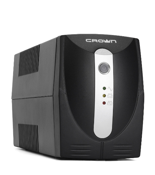 Источник бесперебойного питания Crown CMU-500X / 480 ВА / 240 Вт / Euro + IEC-320