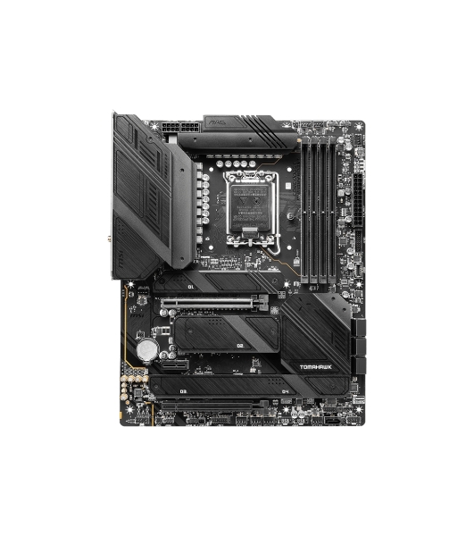 Материнская плата MSI MAG Z790 TOMAHAWK WIFI, LGA 1700, Intel Z790, 4xDDR5, 7xSATA, 4xM.2, 1xPCIe 4.0 x4, 1xPCIe 5.0 x16, 1xHDMI, 1xDP, 1x2.5Gb LAN, 4xUSB-A 3.2 Gen 1, 4xUSB-A 3.2 Gen 2, 1xUSB-C 3.2 Gen 2, 1xUSB-C 3.2 Gen 2x2, 5x3.5 мм, 7.1, Standard-ATX