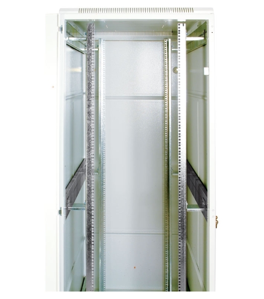 Шкаф телеком. напольный 42U (800x1000) дверь стекло (ШТК-М-42.8.10-1ААА) (3 коробки)