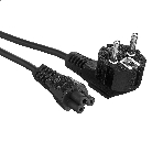 Кабель питания ноутбуков ExeGate Special PC5-1,8S (Евровилка Schuko->С5) 3*0.5, CCA, 1.8м, фото 1