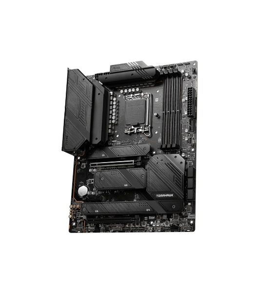 Материнская плата MSI MAG Z790 TOMAHAWK WIFI, LGA 1700, Intel Z790, 4xDDR5, 7xSATA, 4xM.2, 1xPCIe 4.0 x4, 1xPCIe 5.0 x16, 1xHDMI, 1xDP, 1x2.5Gb LAN, 4xUSB-A 3.2 Gen 1, 4xUSB-A 3.2 Gen 2, 1xUSB-C 3.2 Gen 2, 1xUSB-C 3.2 Gen 2x2, 5x3.5 мм, 7.1, Standard-ATX