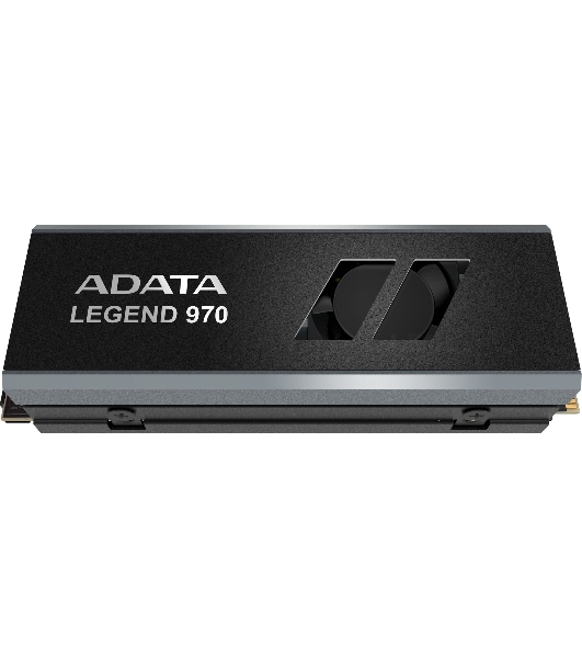 Накопитель SSD ADATA LEGEND 970, 2Tb, PCIe 5.0 x4, M.2 2280, NVMe, R/W 10000/10000, с радиатором