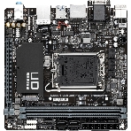 Материнская плата Gigabyte H610I DDR4, LGA 1700, Intel H610, 2xDDR4, 4xSATA, 1xM.2, 1xPCIe 4.0 x16, 1xHDMI, 1xVGA, 2xDP, 1x 1Gb LAN, 2xUSB-A 3.2 Gen 1, 4xUSB-A 2.0, 3x 3.5 мм, 7.1, Mini-ITX, фото6