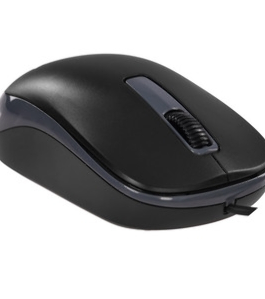 Мышь Проводная Genius DX-125S Black+Grey