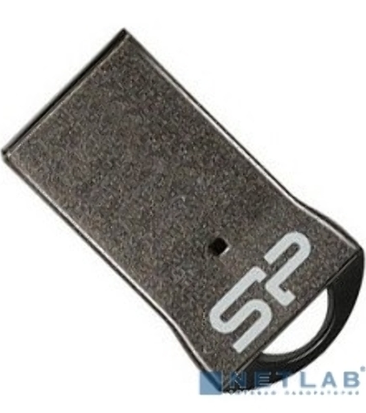 Флешка USB R/W Silicon Power 8Gb Touch T01 SP008Gb,UF2T01V1K USB 2.0 черный/серебристый