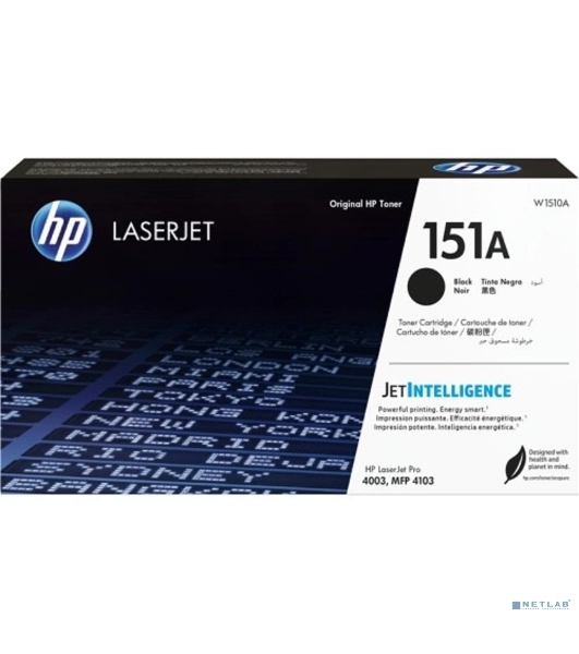 Картридж лазерный HP 151A W1510A черный (3050 стр.) для HP HP LJ pro 4003, MFP 4103