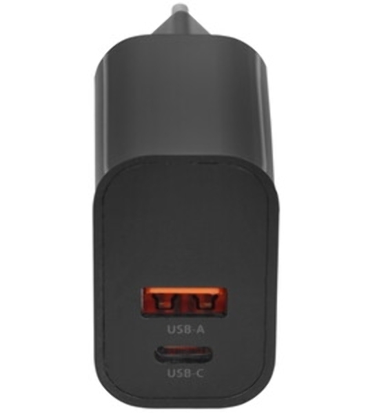 Сетевое зарядное устройство Buro BUWD1 3A PD+QC черный