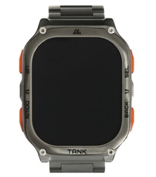 Умные часы KOSPET Tank M3 Ultra, 1.96' AMOLED, Bluetooth 5.0, GPS, IP69K, серебристый