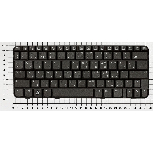 Клавиатура для ноутбука HP PavilionTX1000 TX2000 TX2100 TX2500 черная