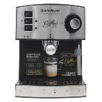 Кофеварка рожковая Endever Costa-1060 черный/стальной, исп. кофе - молотый, 1.6 л, 1000 Вт, 20 бар, фото8