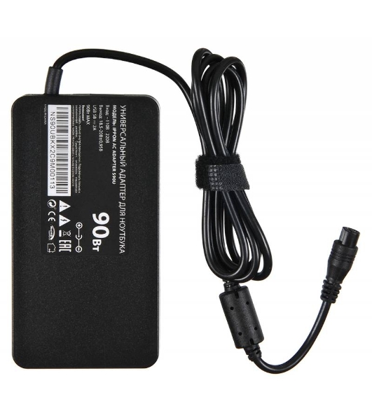 Блок питания Ippon S90U автоматический 90W 15V-19.5V 8-connectors 5A 1xUSB 2.1A от бытовой электросети LED индикатор