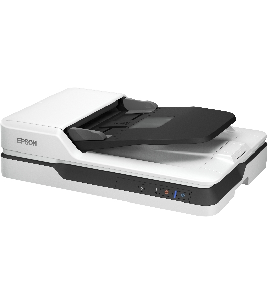 Сканер Epson WorkForce DS-1630 (B11B239401) планшетный, A4, CIS, 600x600 dpi, двусторонный автоподатчик, USB 3.0