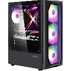 Компьютерный корпус MidiTower Zalman N4 black (ATX,Window, 6xRGb fan, USB 2.0 x2, USB 3.0x1, без БП) (N4 rev.1), фото5