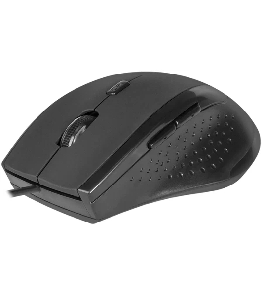 Мышь проводная Defender Accura MM-362 черный, 1600 dpi, USB, кнопки - 6