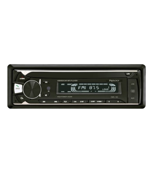 Автомагнитола Prology CMX-185, 1 DIN, Bluetooth, USB Type-A, AUX, пульт ДУ