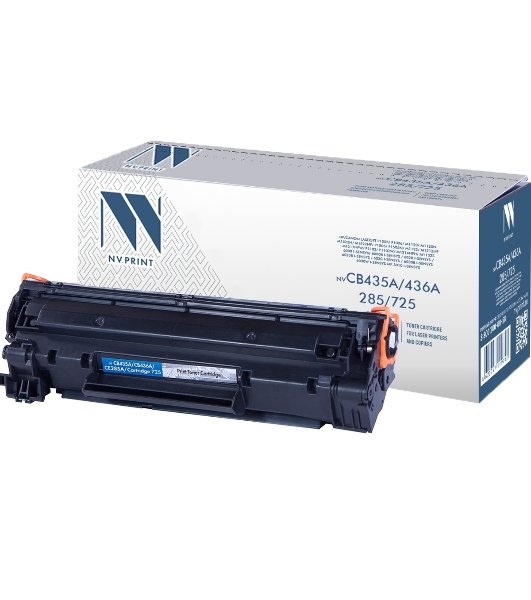 Картридж лазерный NVPrint CB435A/CB436A/285A/CRG725 для HP LJ P1005/P1006/P1515, 2000 стр.
