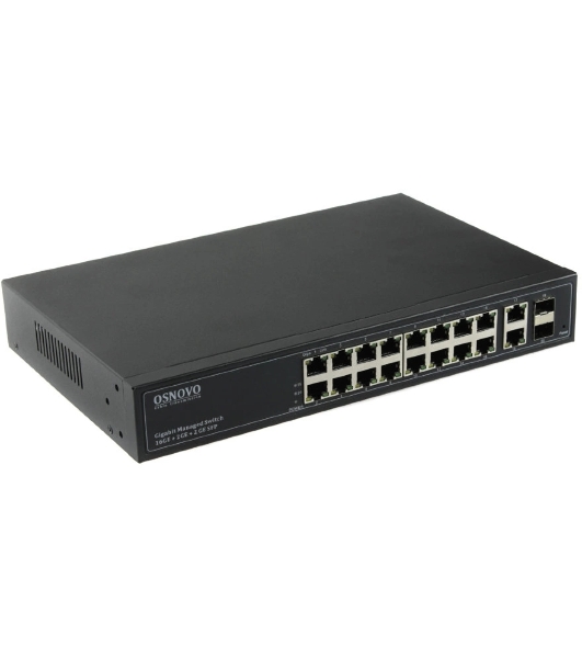Коммутатор Osnovo SW-71802/L неуправляемый