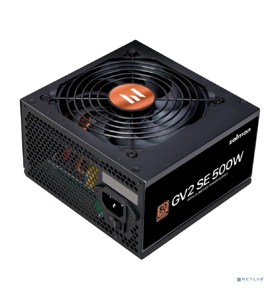 Блок питания Zalman ZM500-GV2SE, 500Вт, 80 PLUS Bronze, 120мм, черный