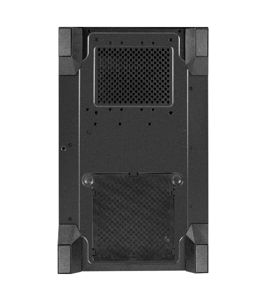 Компьютерный корпус Minitower ExeGate i3 SEA LE (mATX, без БП, 1хUSB+1хUSB 3.0, HD аудио, черный, передняя и боковая панели - закаленное стекло)