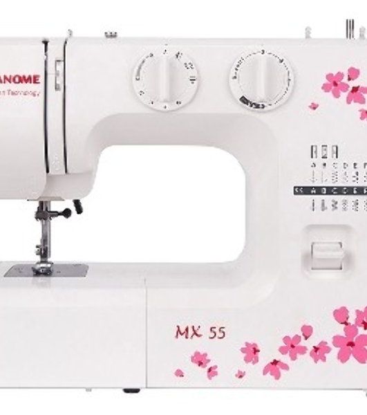 Швейная машина Janome MX 55 белый
