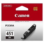 Картридж струйный Canon CLI-451Bk (6523B001) черный (337 стр. 7 мл) для Canon PIXMA iP7240/MG6340/MG5440, фото2