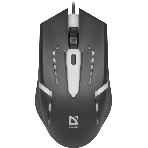 Мышь проводная Defender Hit MB-601 черный, 1200 dpi, USB, кнопки - 4, фото30