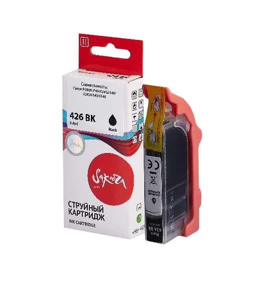 Картридж струйный Sakura 4556B001 (426 BK) для Canon, черный, 8,4 мл., 3100 к.