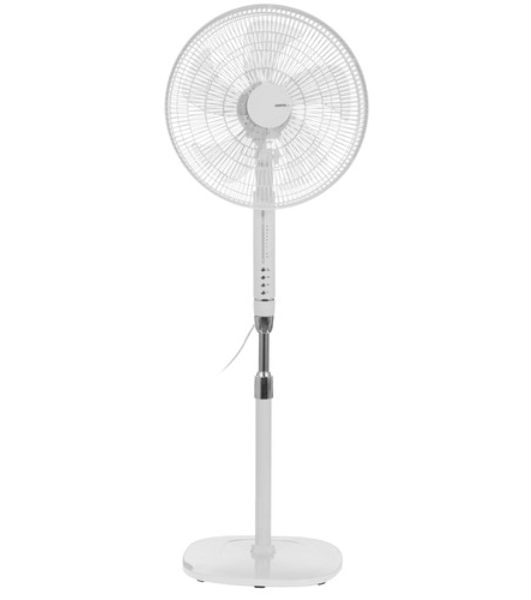 Вентилятор Centek CT-5023 белый, напольный, 65 Вт, 4 скорости, 44.5 см