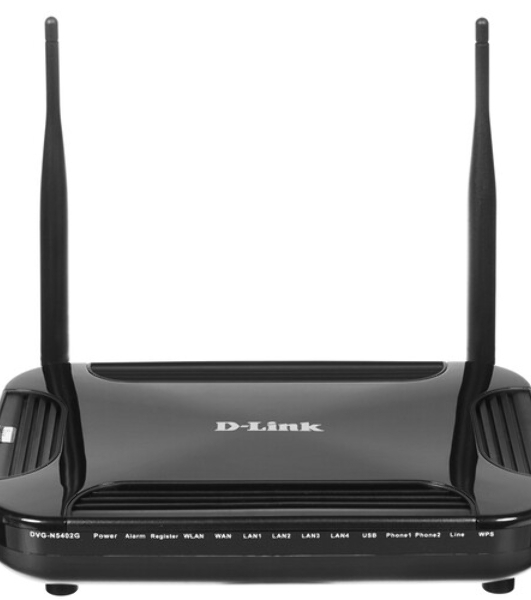 Интернет-телефония D-Link DVG-N5402G/2S1U1L/A1A Беспроводной гигабитный маршрутизатор с поддержкой 3G/LTE, 2 FXS-портами, 1 PSTN-портом (lifeline) и USB-портом