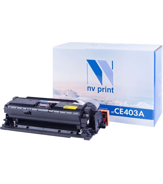 Картридж лазерный NVPrint совместимый HP CE403AMagenta для CLJ Color M551 (6000k)