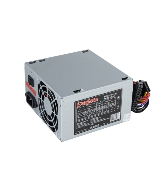 Блок питания ExeGate CP450 (EX172785RUS-S), 450Вт, 80мм, серебряный