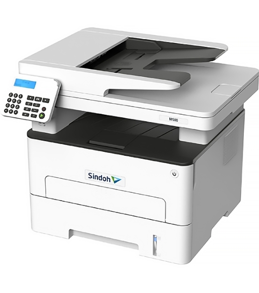 МФУ лазерное Sindoh M500 МОНОХРОМ А4,принтер/копир/сканер/факс 34 стр/мин,Wi-Fi. AirPrint,ADF 50,стартовый тонер в компл 700 отп.