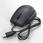 Мышь проводная Philips SPK7327 черный, 1600 dpi, USB, кнопки - 5, фото5