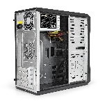 Компьютерный корпус ExeGate EX284038RUS Minitower BA-204U Black, mATX, (AA500, 80мм), 2хUSB+2хUSB 3.0, Audio, фото12