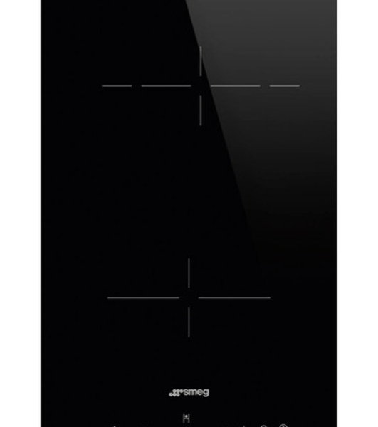 Электрическая домино SMEG SE232TX1 Cтеклокерамическая варочная панель, 30 см, прямой край в рамке из нержавеющей стали