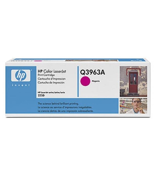 Картридж лазерный HP Q3963A пурпурный для Color LaserJet 2550 4000 стр.