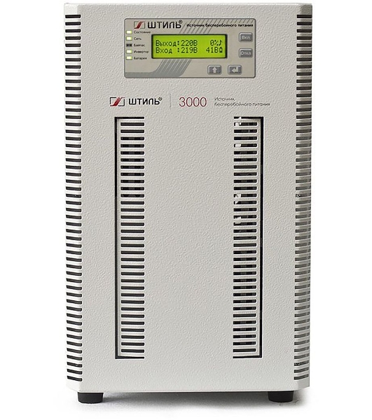 Источник бесперебойного питания Штиль ST1103SL 3кВА, On-line, напольное исполнение, со встроенными АБ