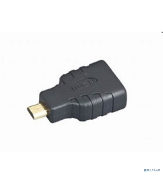 Переходник Gembird Переходник HDMI-microHDMI 19F/19M, золотые разъемы, пакет